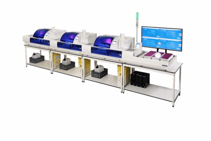 CAPILLARYS 3 TERA using the Capillary Electrophoresis technology