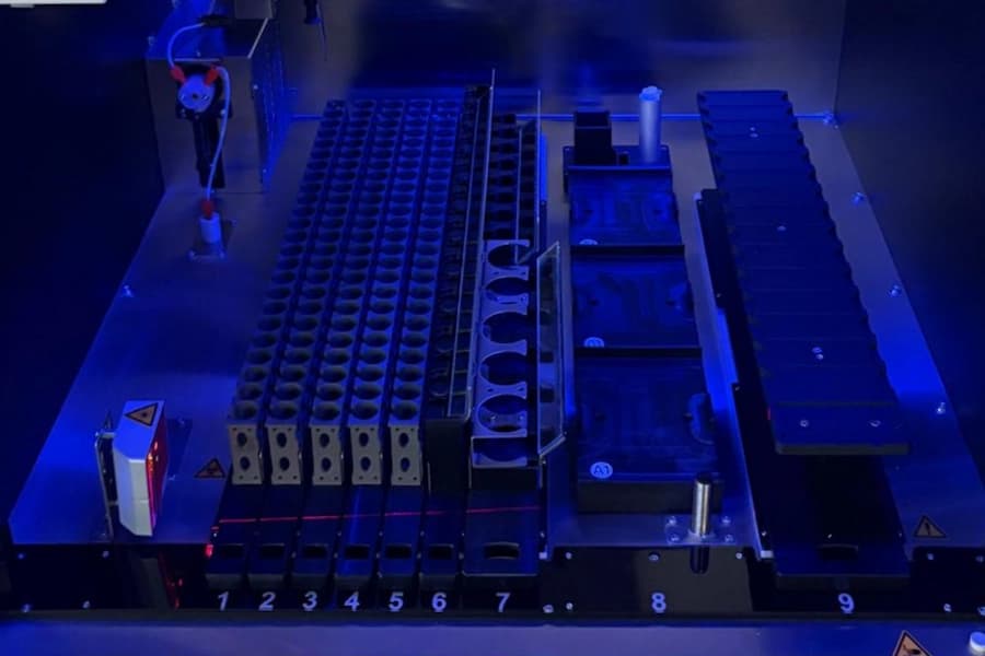 View of the inside of a dIFine® P15 processor
