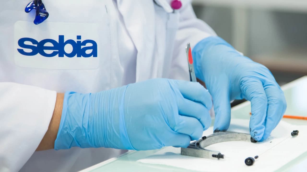woman in a lab creating a Sebia capillary